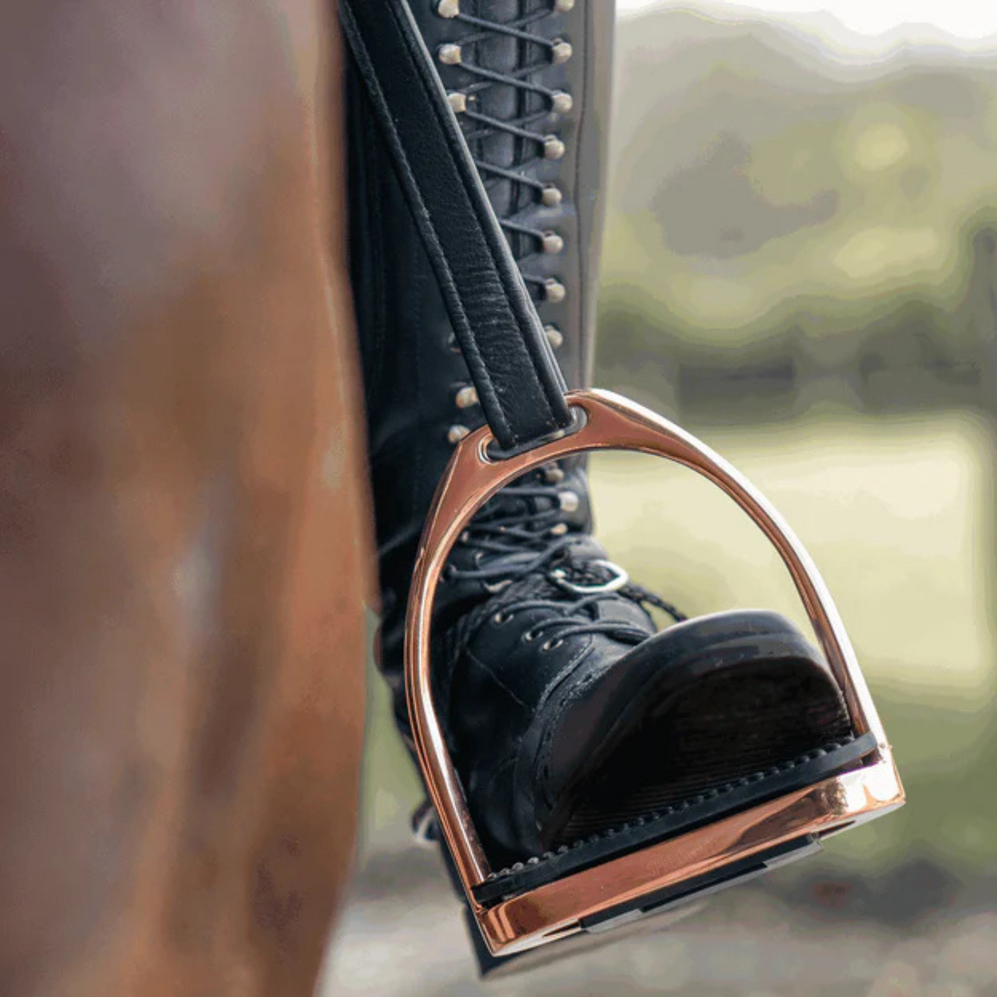 Sprenger Fillis Stirrups - Rose Gold
