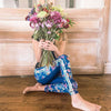 Pony Macaroni Blue Floral Kids Breeches