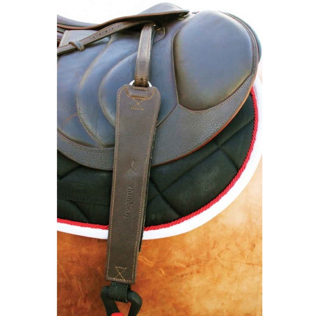 Freejump ProGrip Stirrup Leathers - Brown