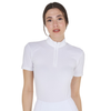 Equestro Pearl Training Polo Shirt - White