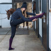 Samshield Balzane Aimy Socks - Aubergine / Swarovski