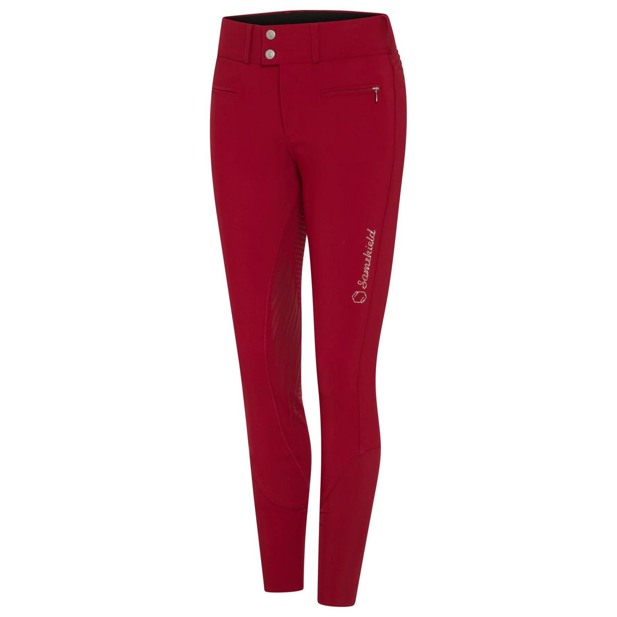 Samshield Clara High Waist Breeches - Cerise Red