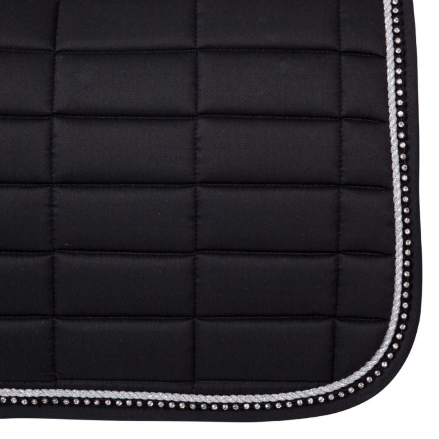 BR Equestrian Glamour Chic Dressage Pad - Diamante Trim