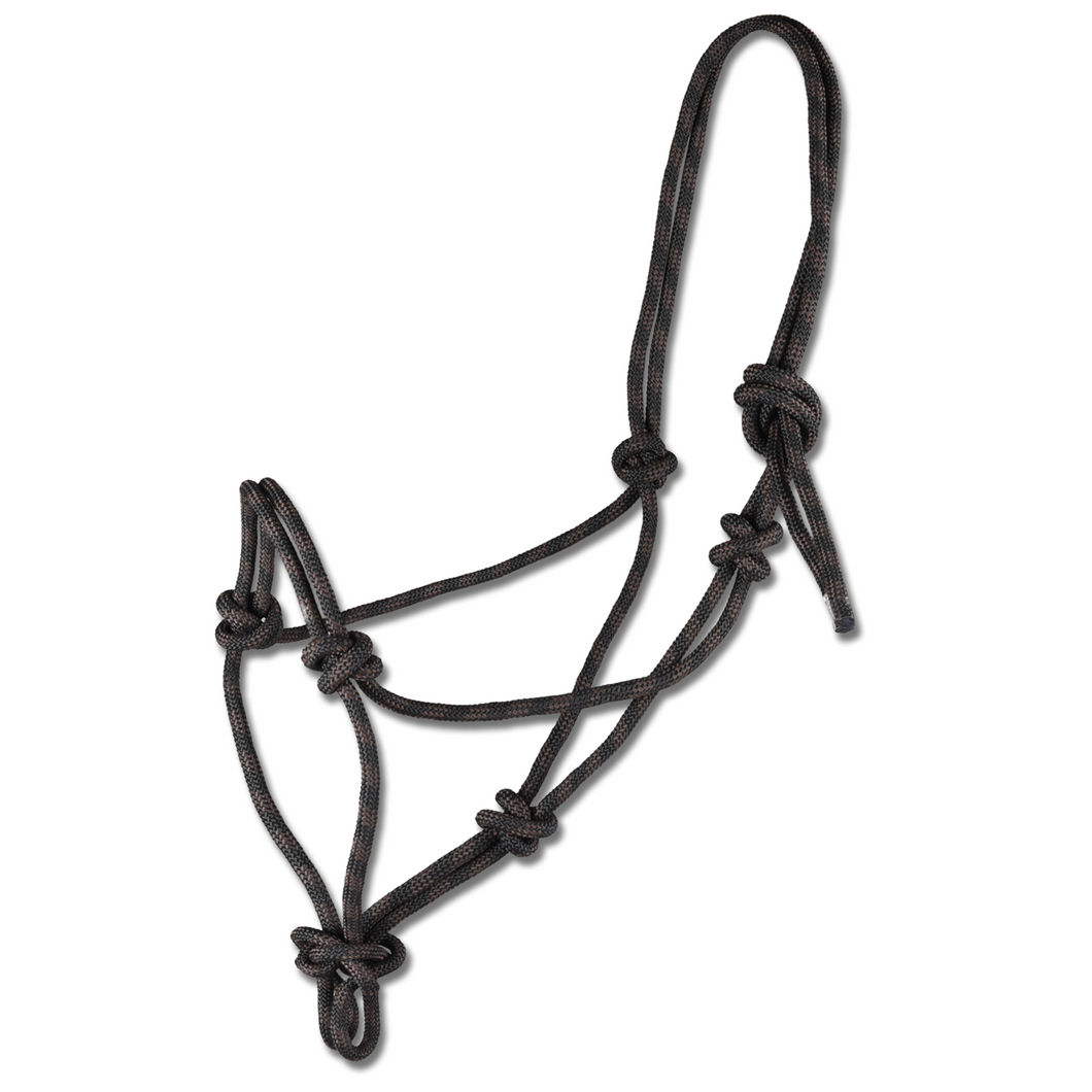 Waldhausen Rope Head Collar - Black/Brown