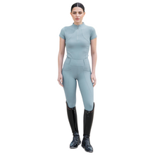 Load image into Gallery viewer, Maximilian Equestrian Pro Riding Leggings - Aqua
