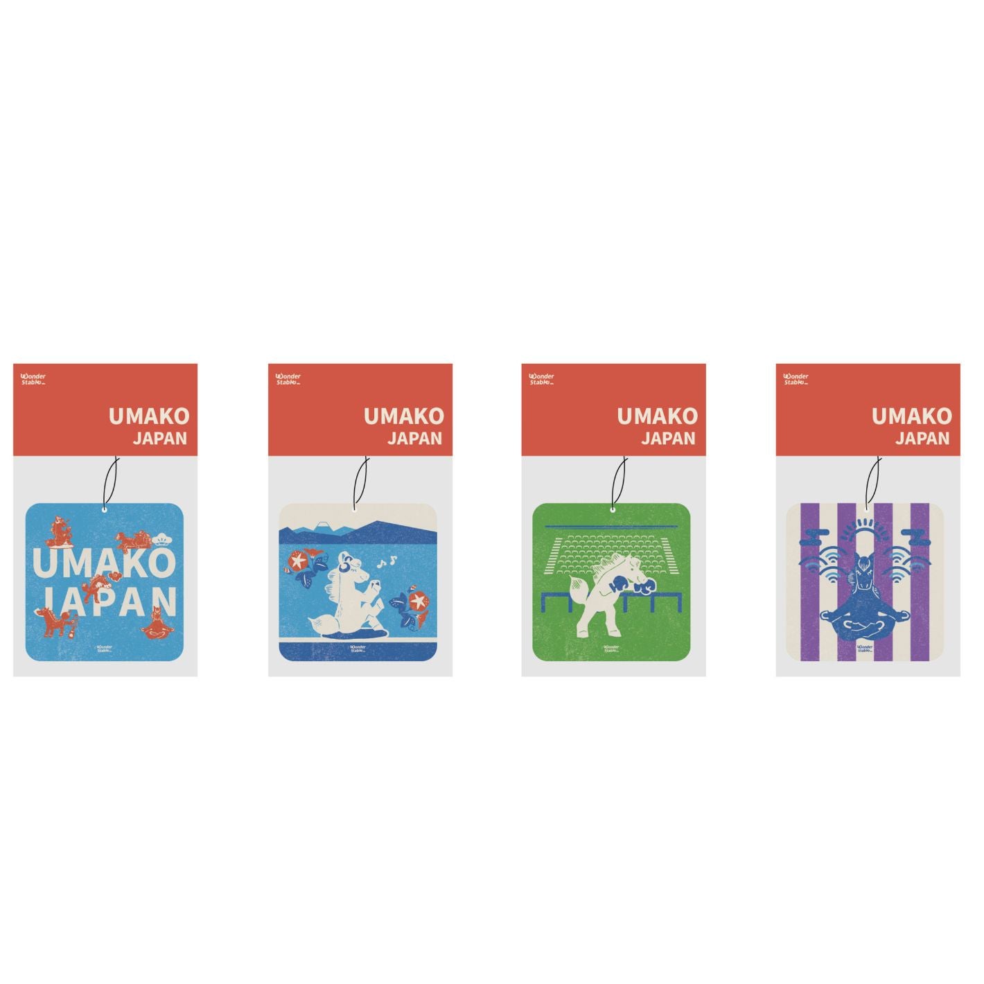 Wonderstable Umako Fragrance Card - Set of 4