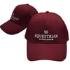 Equestrian Stockholm Cap - Bordeaux Silver