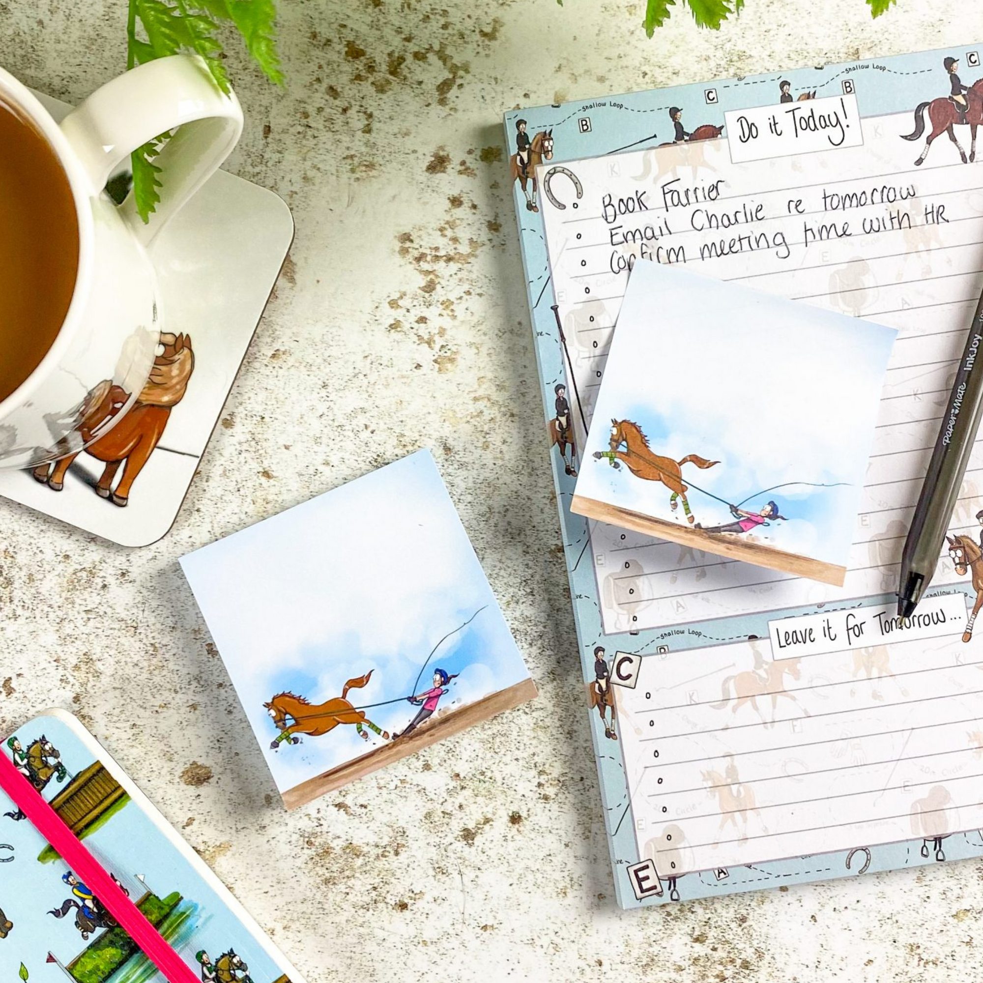 Emily Cole Post-Its - Lunge Line