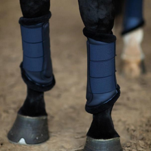 Load image into Gallery viewer, Equestrian Stockholm Brushing Boots - Dark Venice

