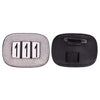QHP Number Holder Glitter - Silver