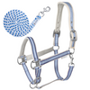Waldhausen Athletic Headcollar & Leadrope Set - Pastel Blue