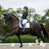 Equestrian Stockholm Dressage Pad - Modern White Black Edition