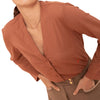 Dada Sport Arqana Perforated Shirt - Cedar Wood