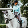 Equestrian Stockholm Ear Bonnet - Ice Blue