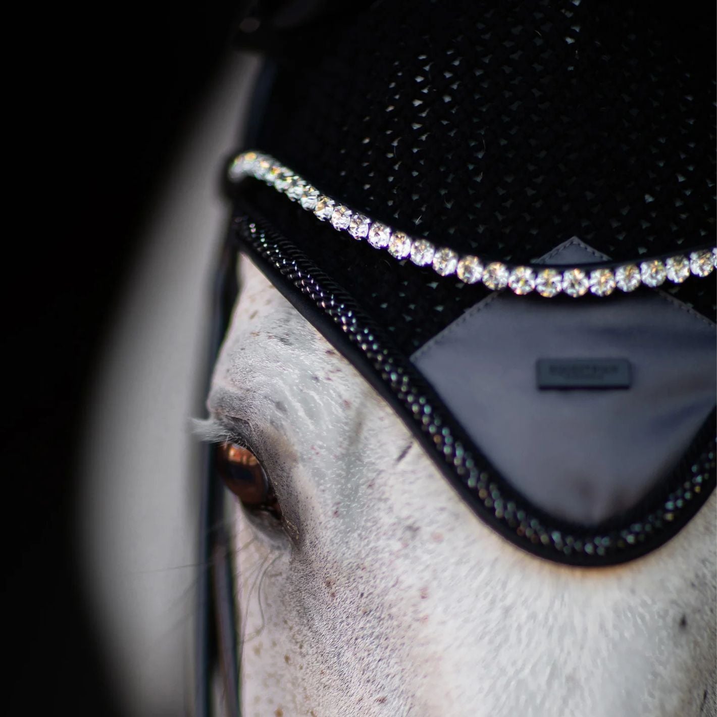 Equestrian Stockholm Ear Bonnet - Winter Shadow