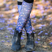 Load image into Gallery viewer, Dreamers &amp; Schemers Boot Socks - All Pony Derby Doughnuts
