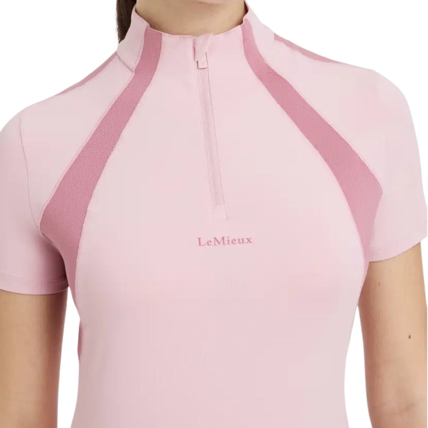 LeMieux Maria Mesh Short Sleeve Base Layer - Blossom