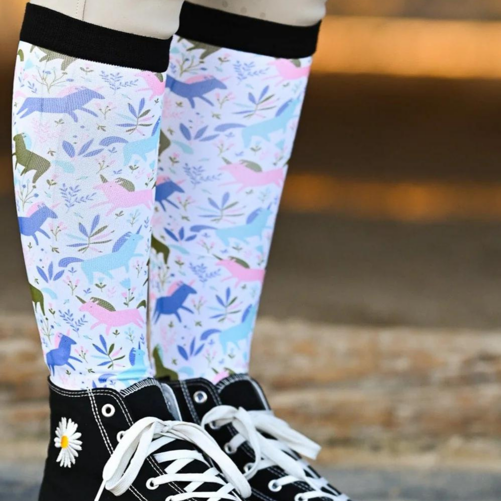 Dreamers & Schemers Boot Socks - Field of Dreams
