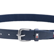 Load image into Gallery viewer, Tommy Hilfiger Oakland Stripe Belt - Multi
