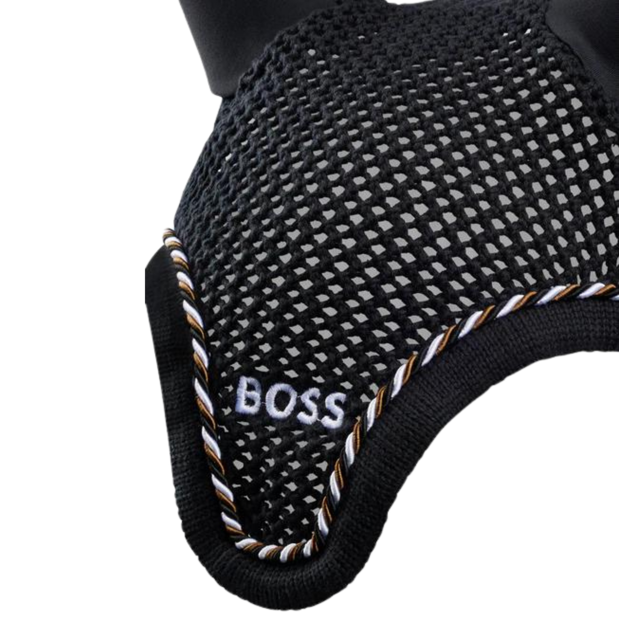Boss Equestrian Ear Bonnet - Black