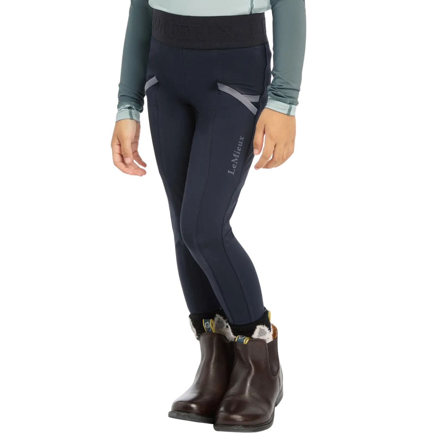 LeMieux Kids Pull Ons - Navy