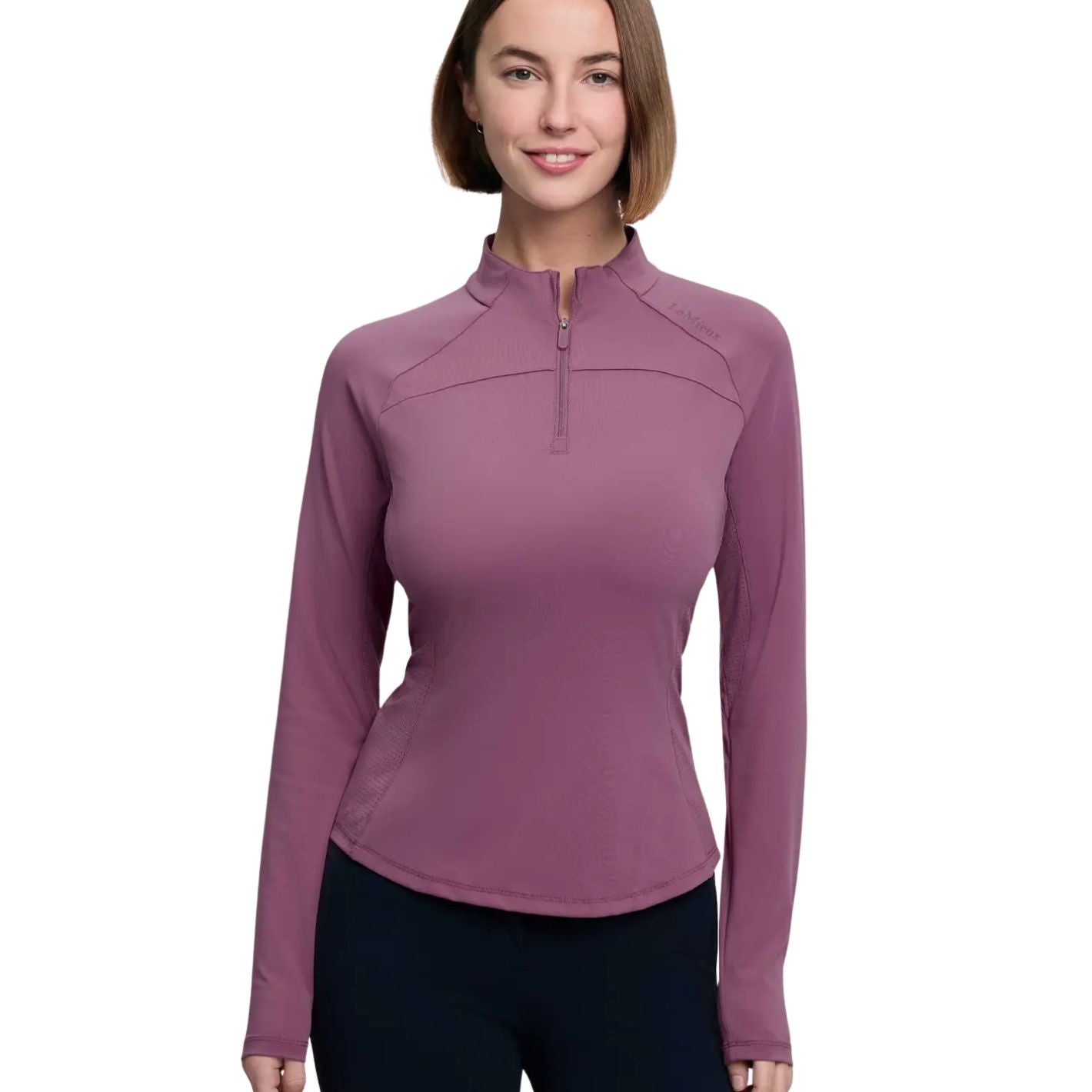 LeMieux Airflow Long Sleeve Base Layer - Mallow