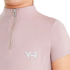Aztec Diamond Short Sleeve Kids Base Layer - Pink