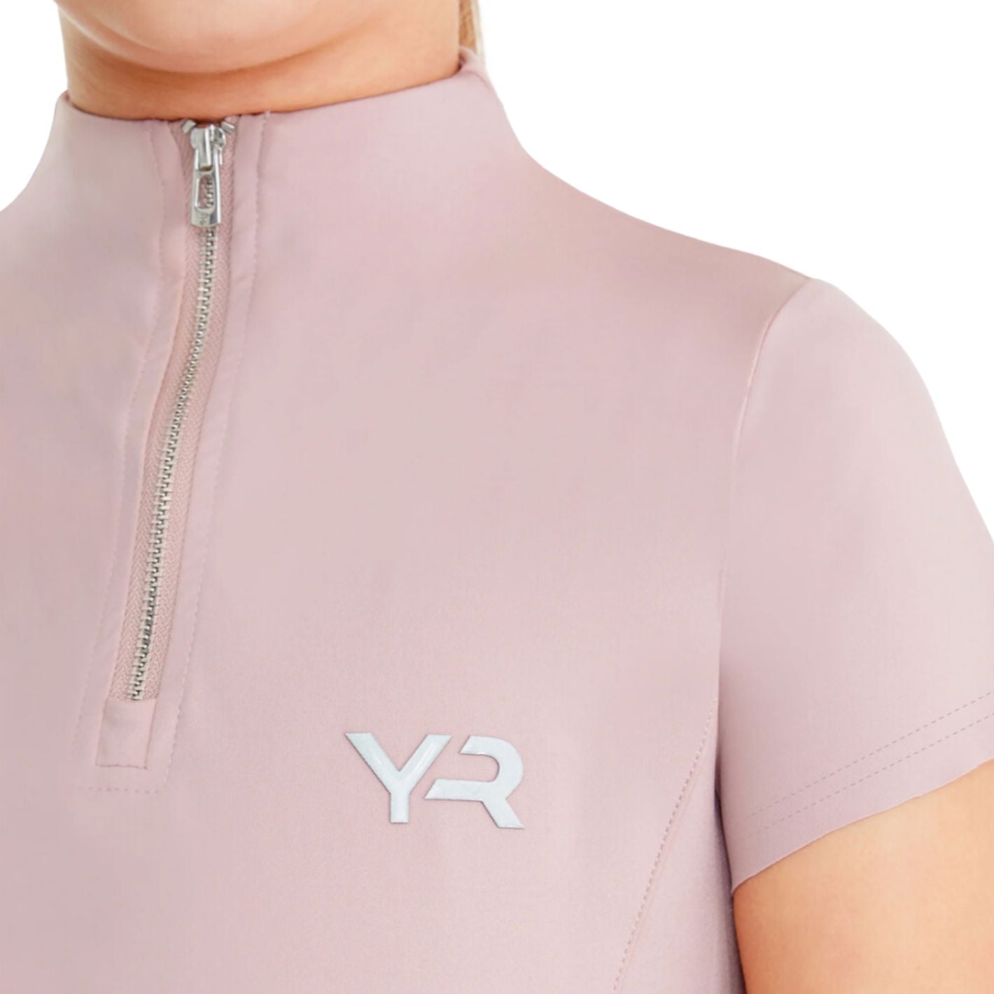 Aztec Diamond Short Sleeve Kids Base Layer - Pink