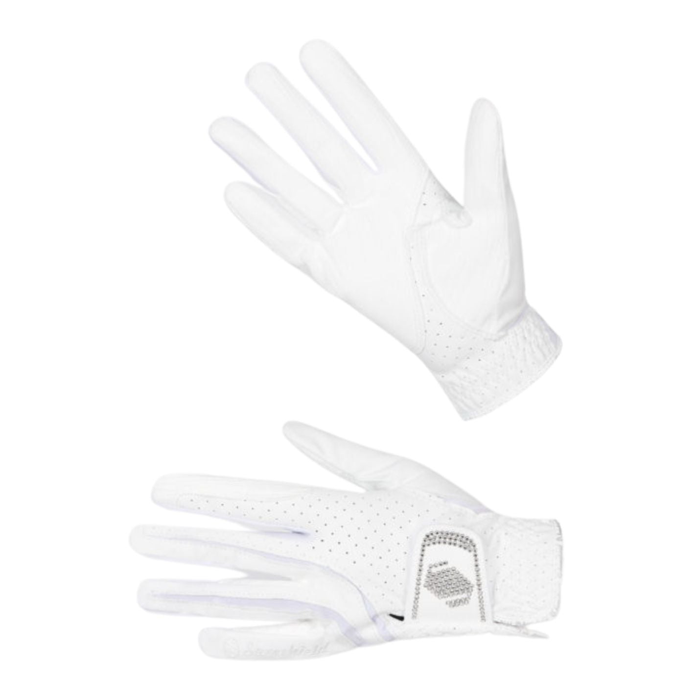 Samshield V-Skin Gloves - White Swarovski