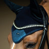 Equestrian Stockholm Ear Bonnet - Blue Meadow Glimmer