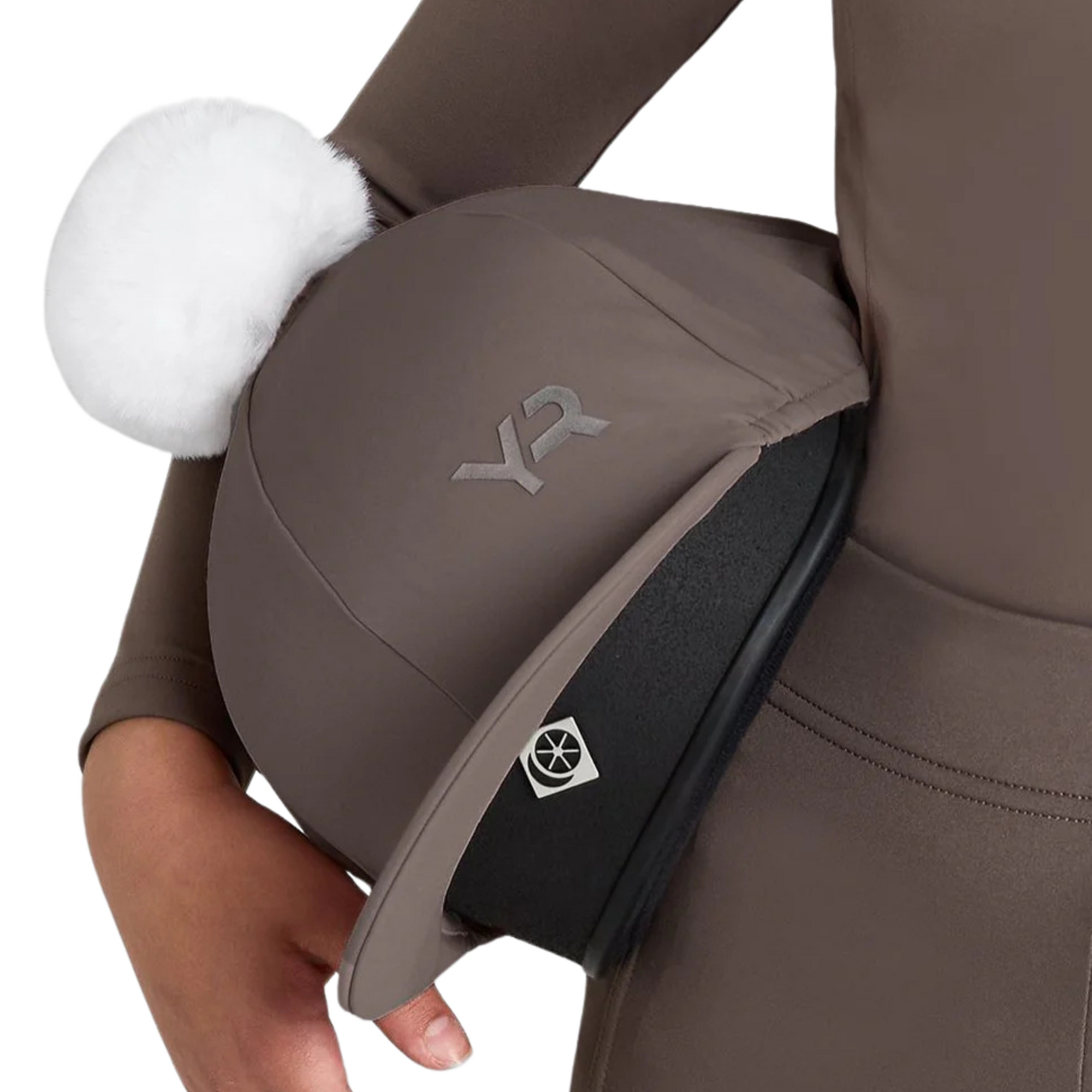 Aztec Diamond Helmet Cover - Fawn