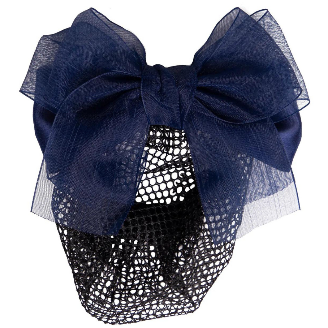 QHP Simply Hair Bow - Navy