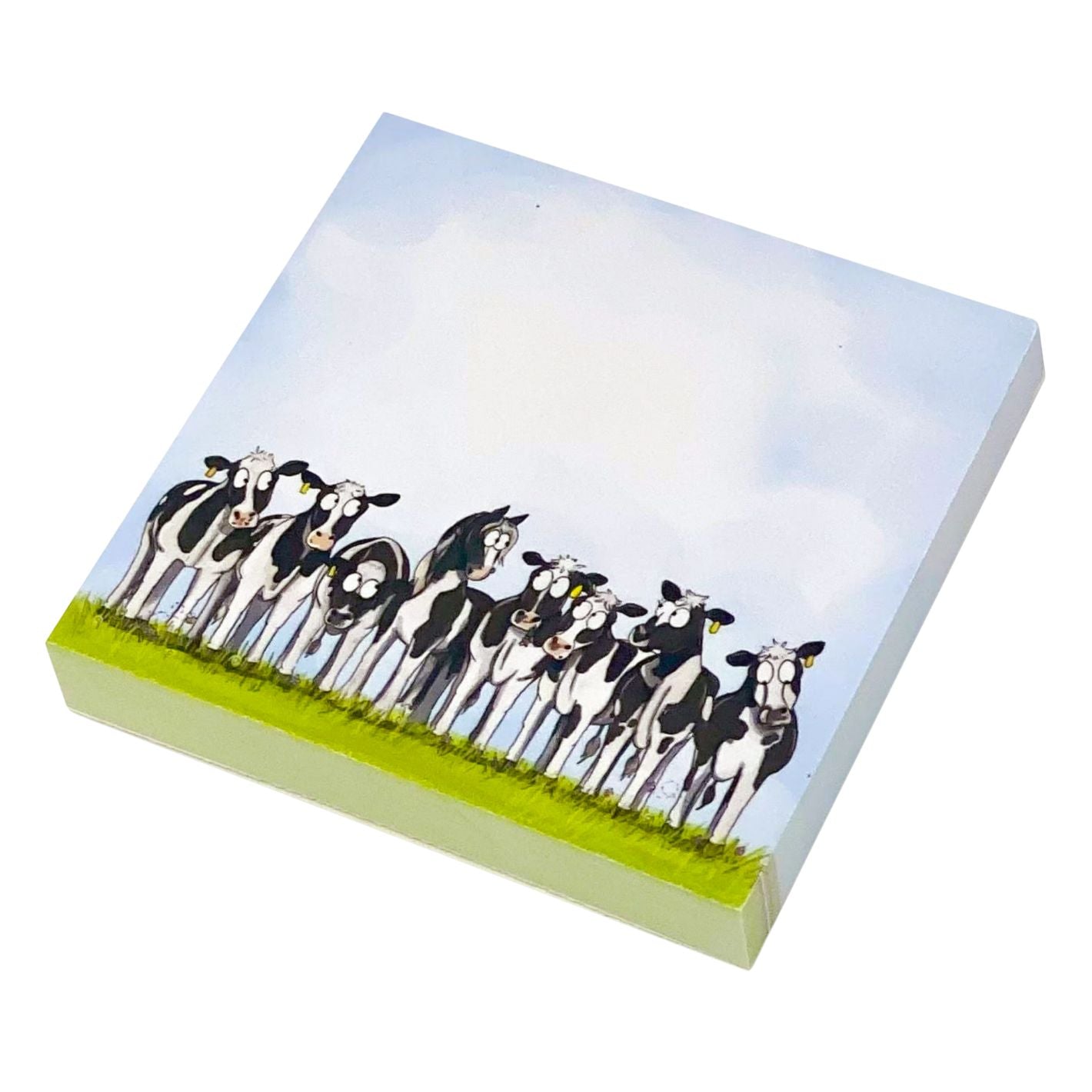 Emily Cole Post-Its - Cow Pony