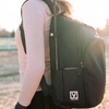 Veltri Delaire Backpack - Black/Rose Gold