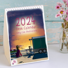 Load image into Gallery viewer, Emily Cole 2024 Desk Calendar
