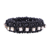 QHP Diamond Scrunchie - Black