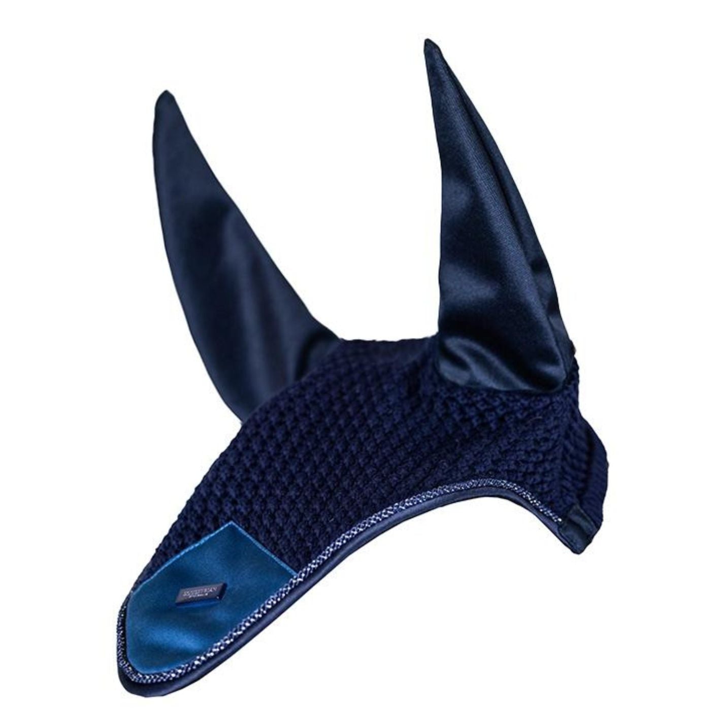 Equestrian Stockholm Ear Bonnet - Blue Meadow