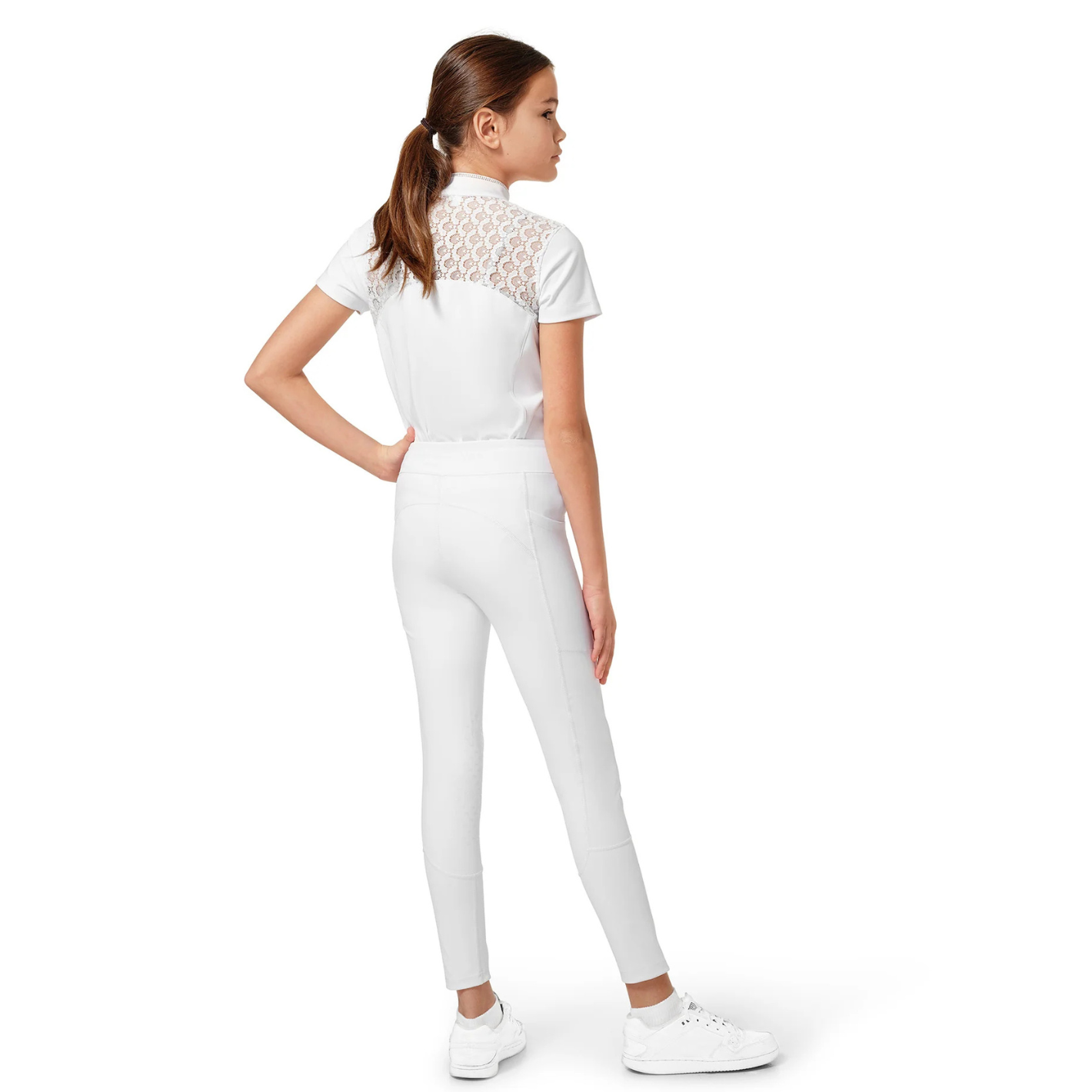 Equestrian Stockholm KIds Leggings - White