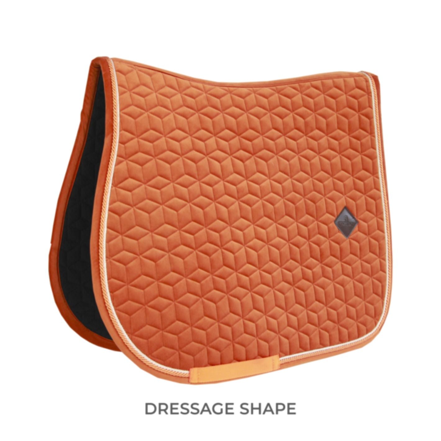 Kentucky Velvet Dressage Pad - Orange