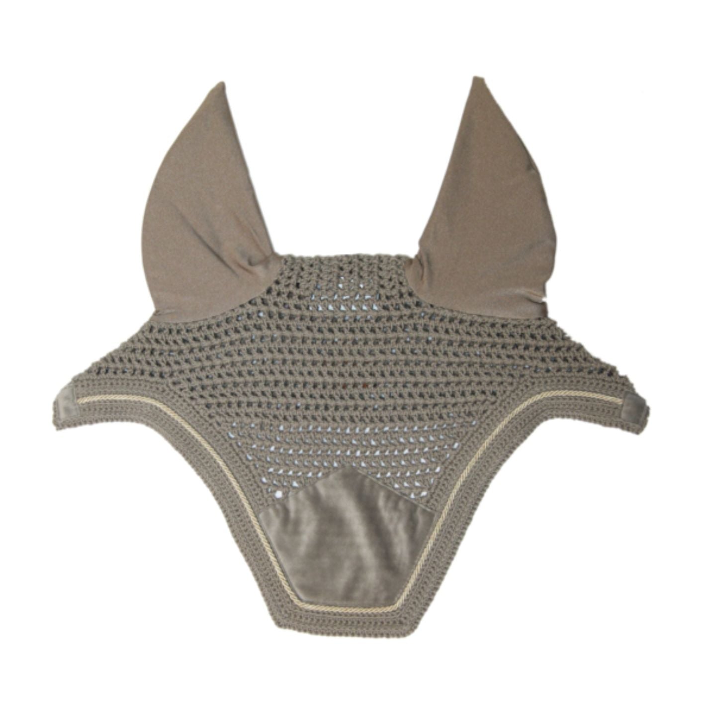 Kentucky Velvet Ear Bonnets - Beige
