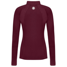 Load image into Gallery viewer, Fair Play Paula Long Sleeve Shirt - Burgundy
