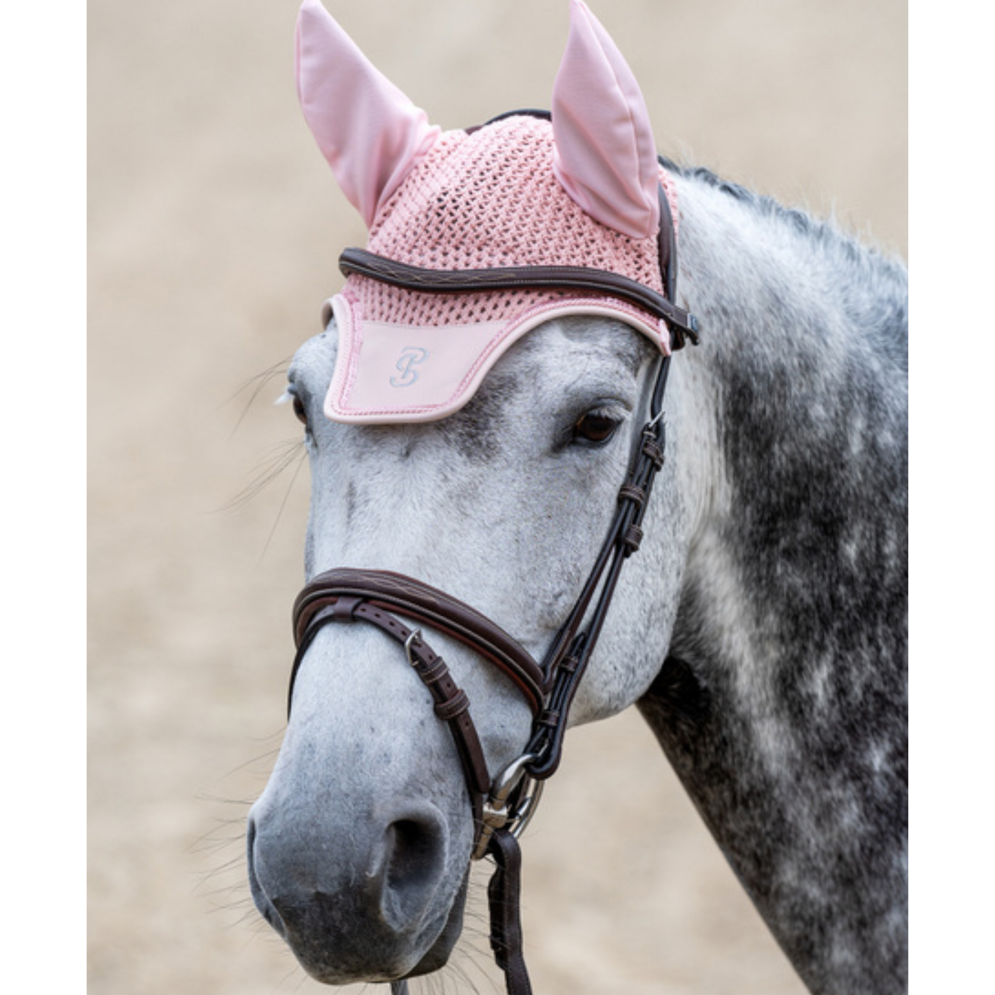 PS of Sweden Ear Bonnet - Marshmallow Pink