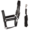 Kingsland Mona Headcollar & Leadrope - Black