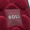Boss Equestrian Velvet Jump Saddle Pad - Cabernet