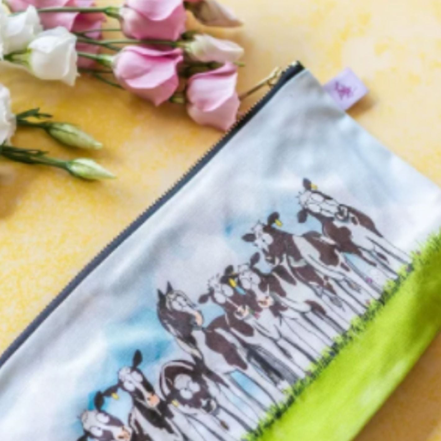 Emily Cole Wash Bags - Cow Pony