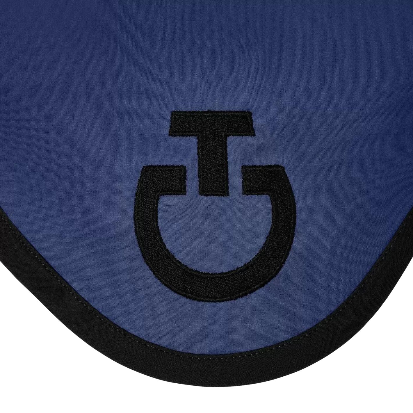 Cavalleria Toscana Light Weight Jersey Ear Bonnet - Royal Blue / Black