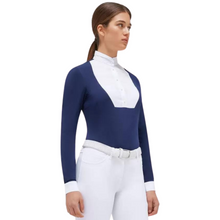 Load image into Gallery viewer, Cavalleria Toscana Long Sleeve Shirt - Royal Blue
