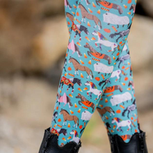 Load image into Gallery viewer, Dreamers &amp; Schemers Boot Socks - Ponies &amp; Candy
