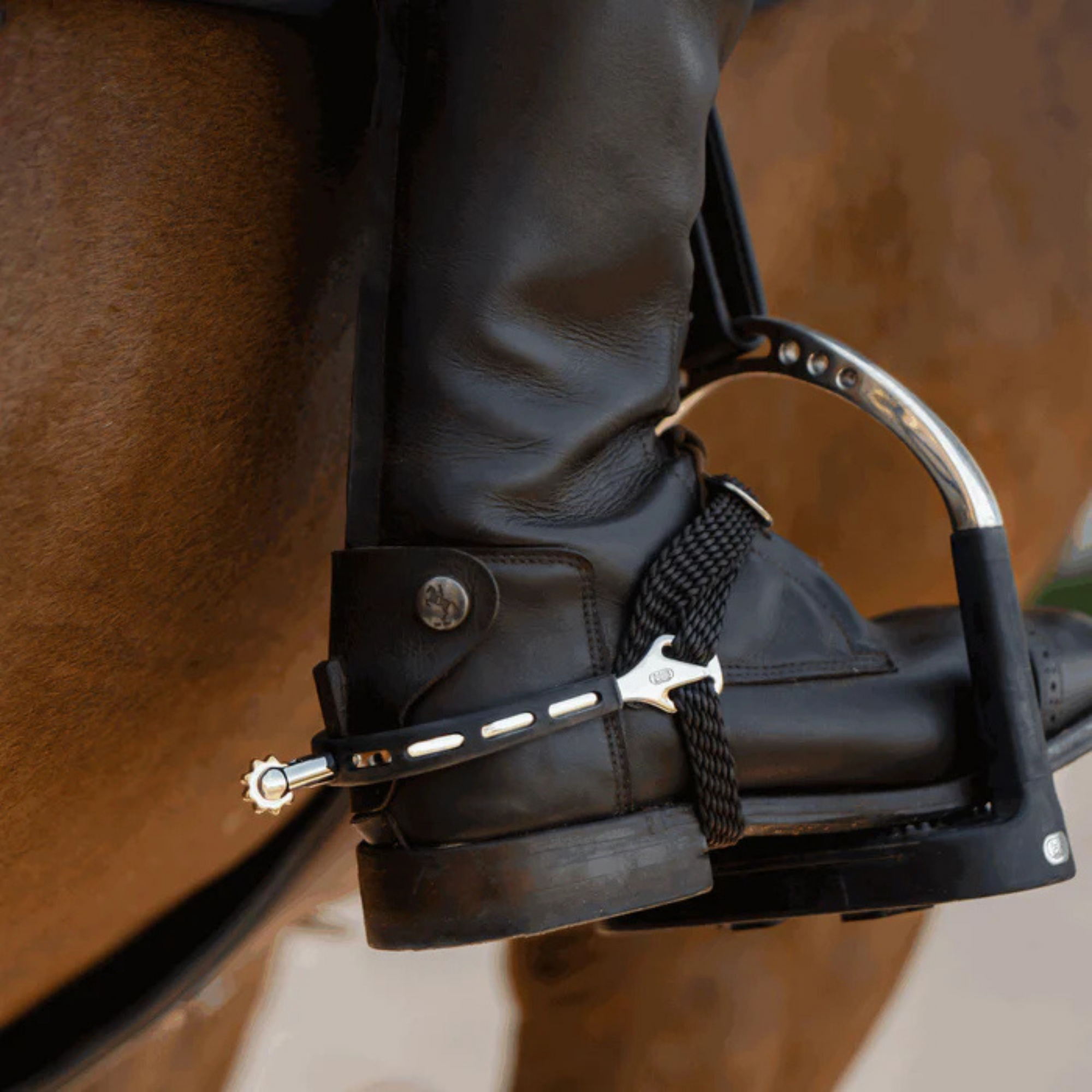 Sprenger Ultra Fit Extra Grip Spurs - Comfort Roller Soft Point