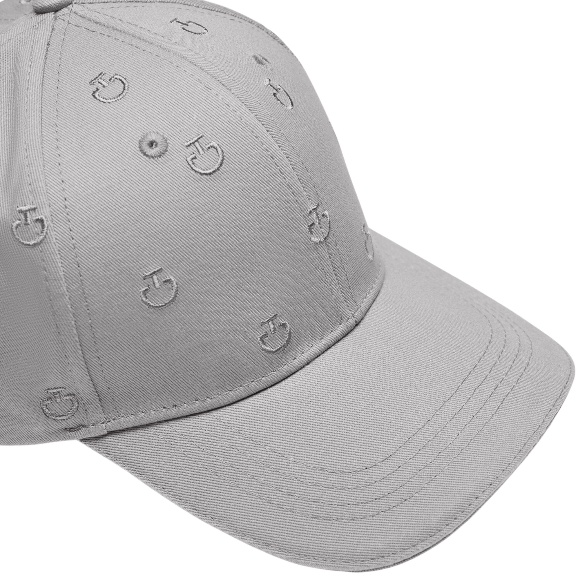 Cavalleria Toscana Mini CT Logo Cap - Light Grey